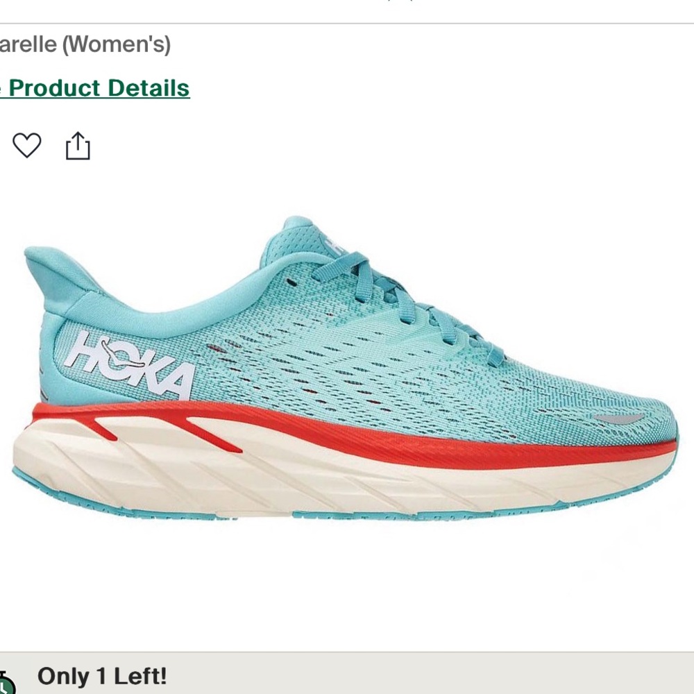 NWOT HOKA Clifton 8 Shoes